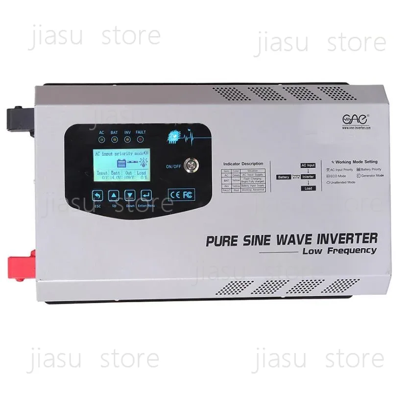 Off Grid Solar Inverter 48V 6000W - 6kW Solar-USV-Wechselrichter 6000W 48V 120V 240V