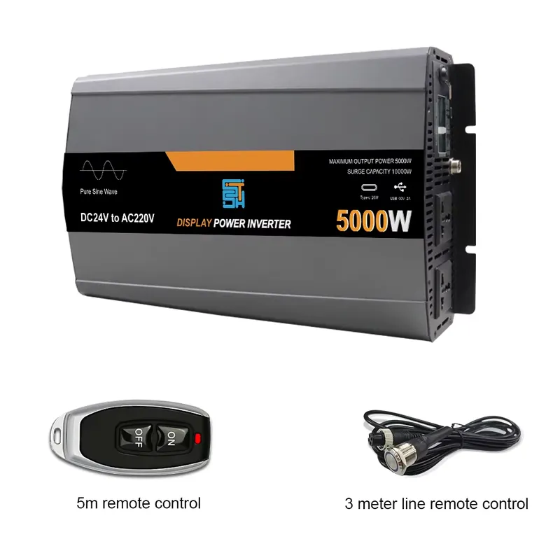 für Gleichstrom 12V 24V 48V zu – Off Grid Solar Inverter 48V 6000W Bewertung und Preis