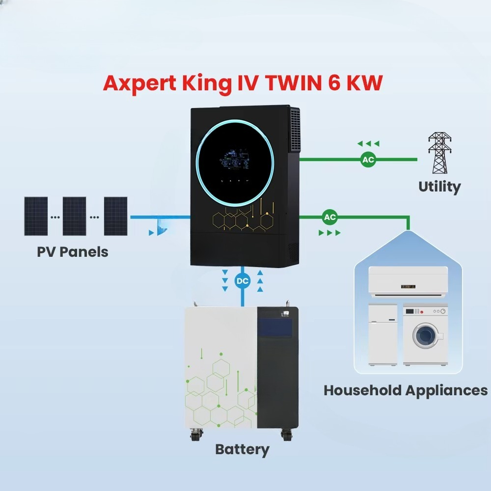 Über 30 Jahre Erfahrung als pr – Off Grid Solar Inverter 48V 6000W Bewertung und Preis